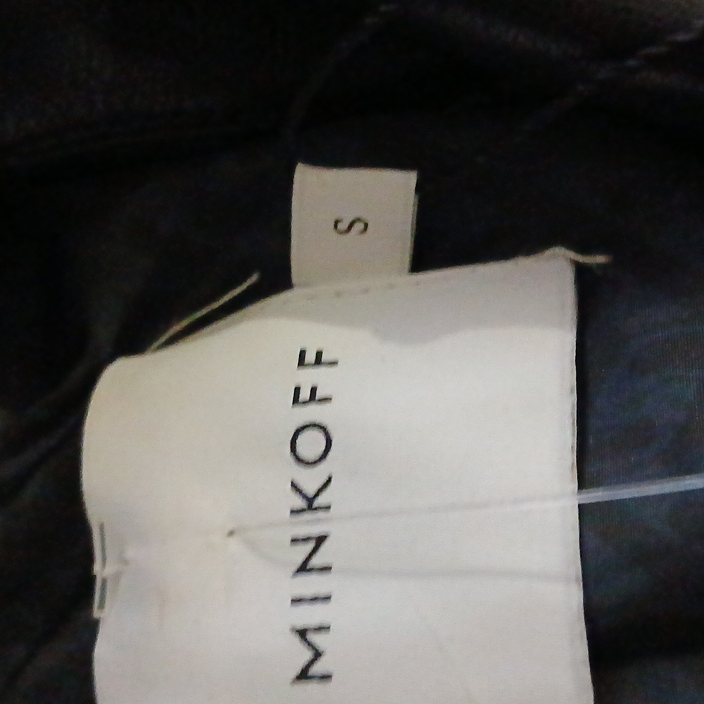 Rebecca Minkoff Sb Vegan Leather Coat W/belt - Picture 5 of 9